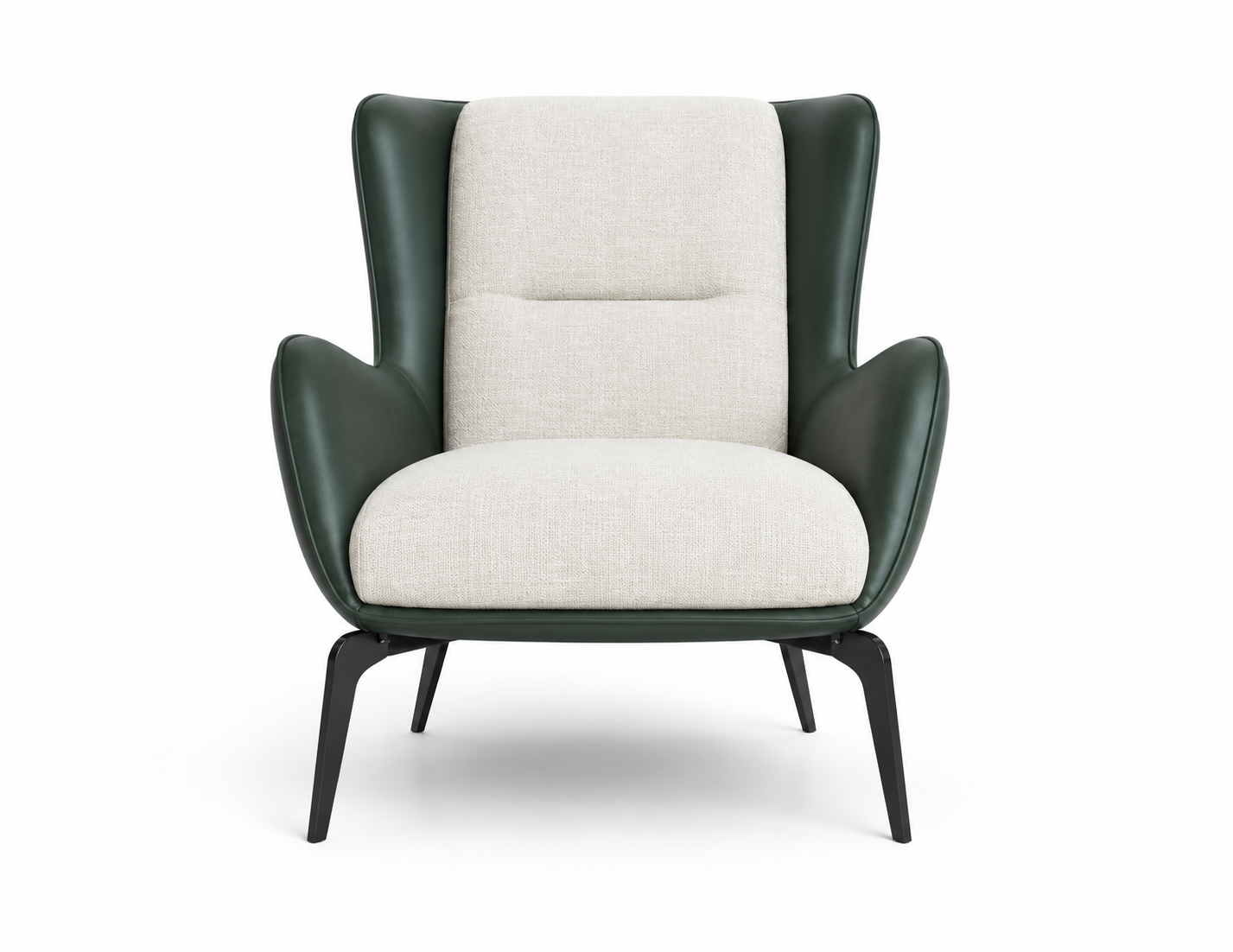 Tufted Wingback Chair view 2